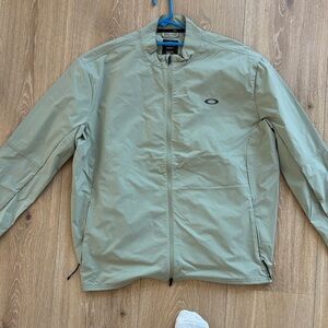 Oakley Tan Windbreaker Lightweight Jacket